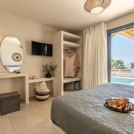 Golden Sand Villas With Private Pool Vivlos Exterior photo